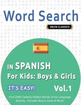 WORD SEARCH IN SPANISH FOR KIDS