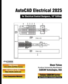 AutoCAD Electrical 2025 for Electrical Control Designers, 16th Edition