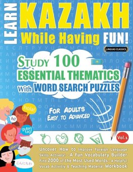 LEARN KAZAKH WHILE HAVING FUN! - FOR ADULTS