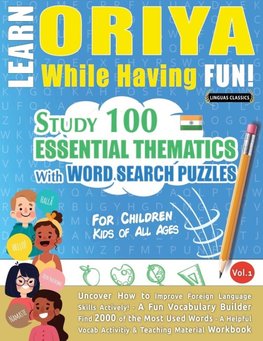 LEARN ORIYA WHILE HAVING FUN! - FOR CHILDREN