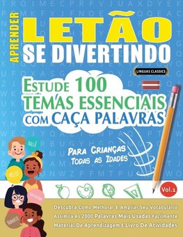 APRENDER LETÃO SE DIVERTINDO! - PARA CRIANÇAS