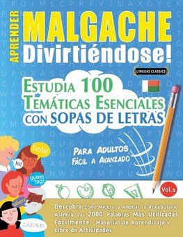 APRENDER MALGACHE DIVIRTIÉNDOSE! - PARA ADULTOS