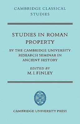 Studies in Roman Property