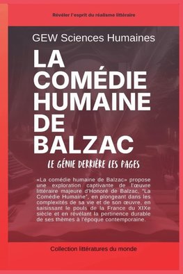 La comédie humaine de Balzac