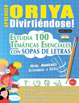 APRENDER ORIYA DIVIRTIÉNDOSE! - NIVEL AVANZADO
