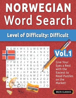 NORWEGIAN WORD SEARCH - LEVEL OF DIFFICULTY
