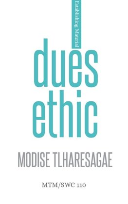 Dues Ethic