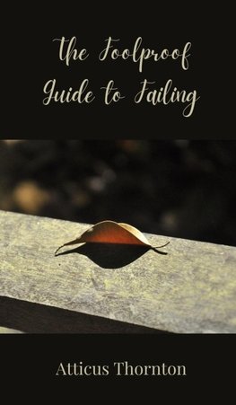 The Foolproof Guide to Failing