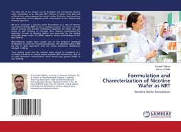 Forrmulation and Charecterization of Nicotine Wafer as NRT