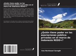 ¿Quién tiene poder en las asociaciones público-privadas en el marco de Indonesia REDD+?
