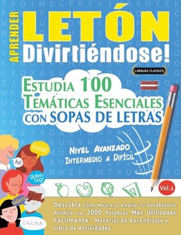 APRENDER LETÓN DIVIRTIÉNDOSE! - NIVEL AVANZADO