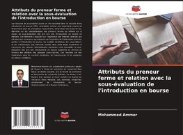 Attributs du preneur ferme et relation avec la sous-évaluation de l'introduction en bourse