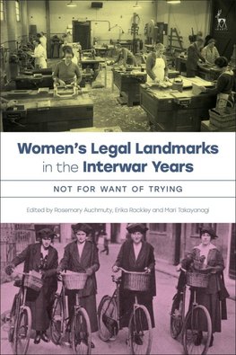Women's Legal Landmarks in the Interwar Years
