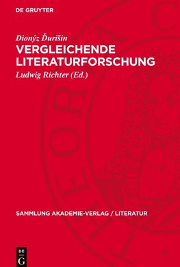 Vergleichende Literaturforschung
