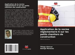 Application de la norme réglementaire 6 sur les petits chantiers de construction