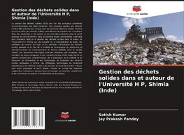 Gestion des déchets solides dans et autour de l'Université H P, Shimla (Inde)
