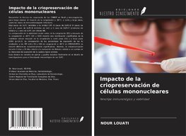 Impacto de la criopreservación de células mononucleares