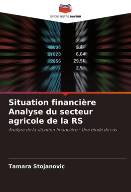Situation financière Analyse du secteur agricole de la RS