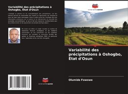 Variabilité des précipitations à Oshogbo, État d'Osun