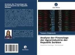 Analyse der Finanzlage der Agrarindustrie der Republik Serbien
