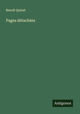 Pages détachées