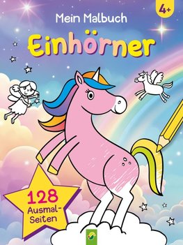 Mein Malbuch Einhörner