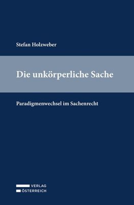 Die unkörperliche Sache