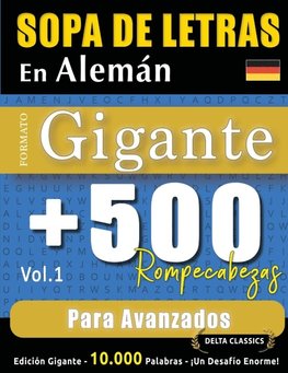 SOPA DE LETRAS EN ALEMÁN FORMATO GIGANTE