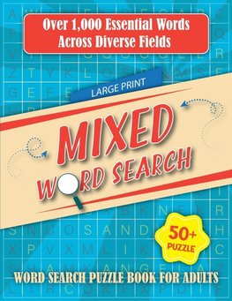 Mixed Word Search Puzzles Book