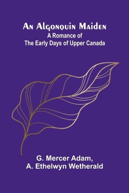 An Algonquin Maiden