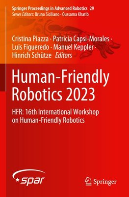 Human-Friendly Robotics 2023