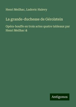 La grande-duchesse de Gérolstein