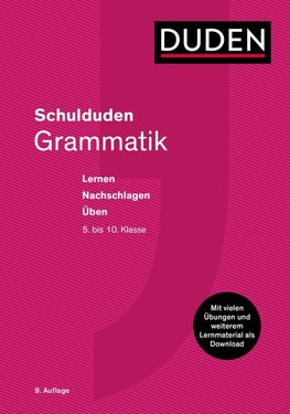 Schulduden Grammatik
