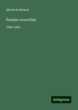 Poésies nouvelles