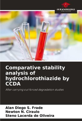 Comparative stability analysis of hydrochlorothiazide by CCDA