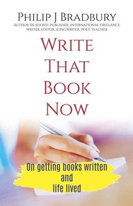 Write That Book Now