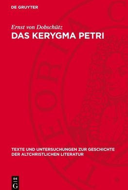 Das Kerygma Petri
