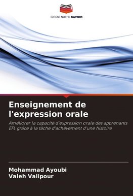 Enseignement de l'expression orale