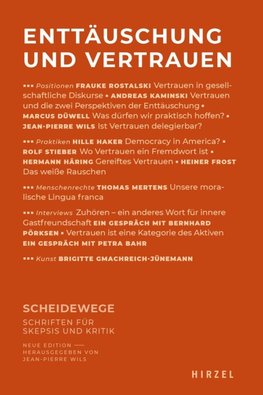 Enttäuschung und Vertrauen