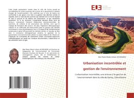 Urbanisation incontrôlée et gestion de l'environnement