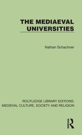 The Mediaeval Universities