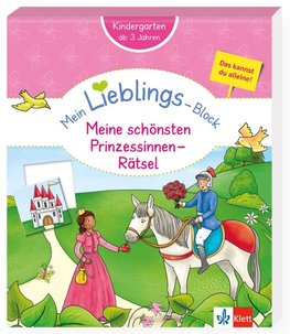 Klett Mein Lieblings-Block: Meine schönsten Prinzessinnen-Rätsel