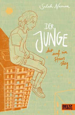 Der Junge, der auf ein Haus stieg