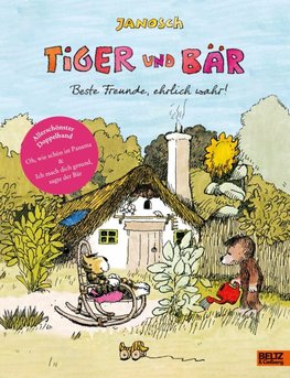 Tiger und Bär. Beste Freunde, ehrlich wahr!