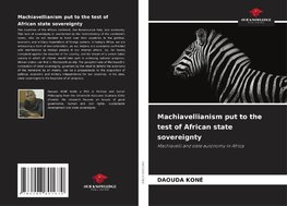 Machiavellianism put to the test of African state sovereignty