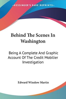 Behind The Scenes In Washington
