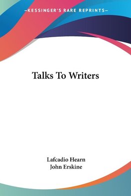 Talks To Writers