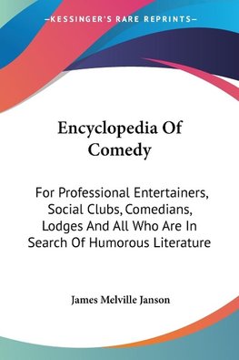 Encyclopedia Of Comedy