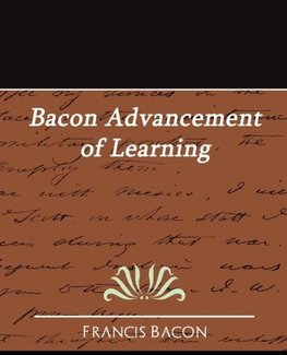 Bacon Advancement of Learning