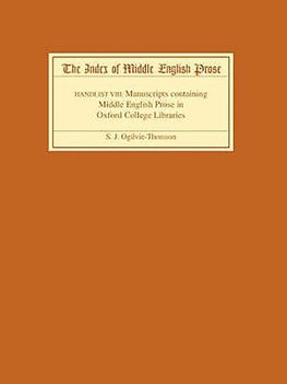 The Index of Middle English Prose